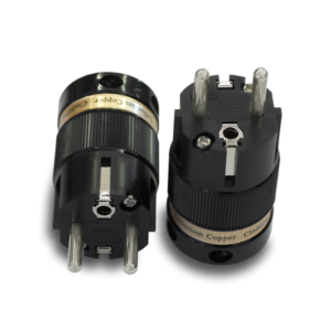 IeGo | 8095BK & CT Pure Silver | Schuko Plug