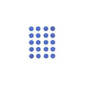 Telos Audio Design | Rare Earth Elem. Stickers | Round 5 & Square 6 mm